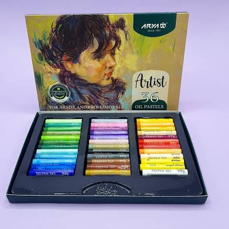 پاستل روغنی آریا آرتیست ۳۶ رنگ